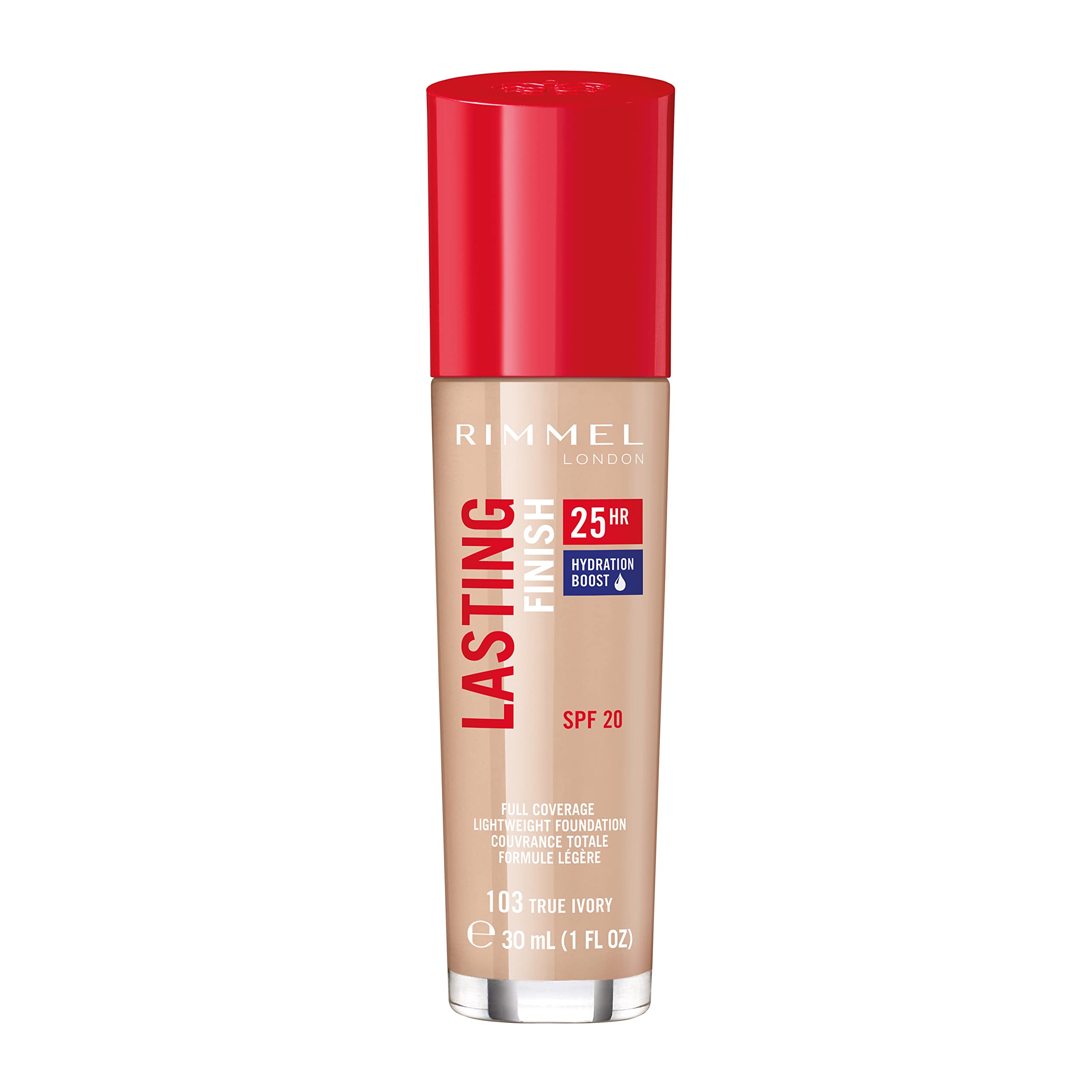 Rimmel Lasting Finish 25HR Foundation 103 True Ivory