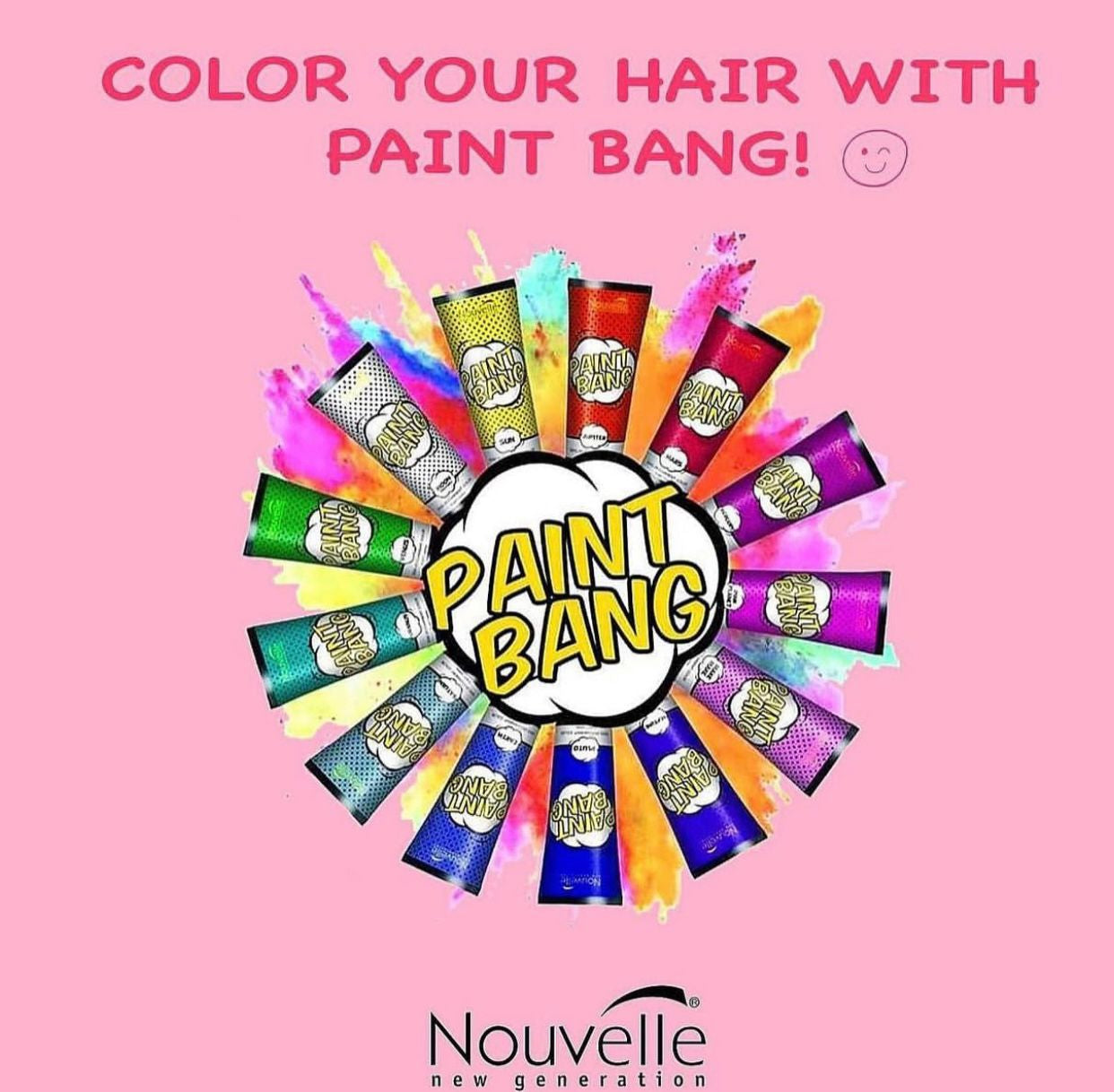 Nouvelle - Paint Bang Hair Color (NEPTUNE)