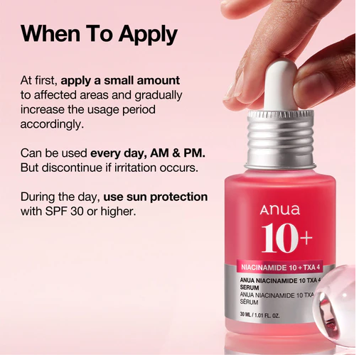 Niacinamide 10 TXA 4 Serum for Brightening and Dark Spots