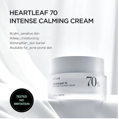 Heartleaf 70% Intense Calming Cream