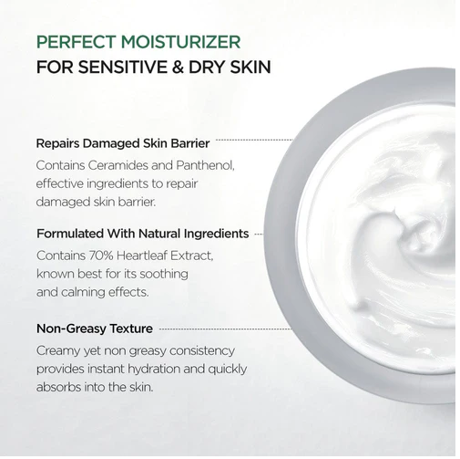 Heartleaf 70% Intense Calming Cream