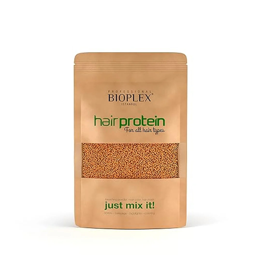 50g Bioplex Hair Protein Treatment No Damaged Hair For Bleaching and Colouring Golden Protein Balls - Create Beautiful Blonde Hair