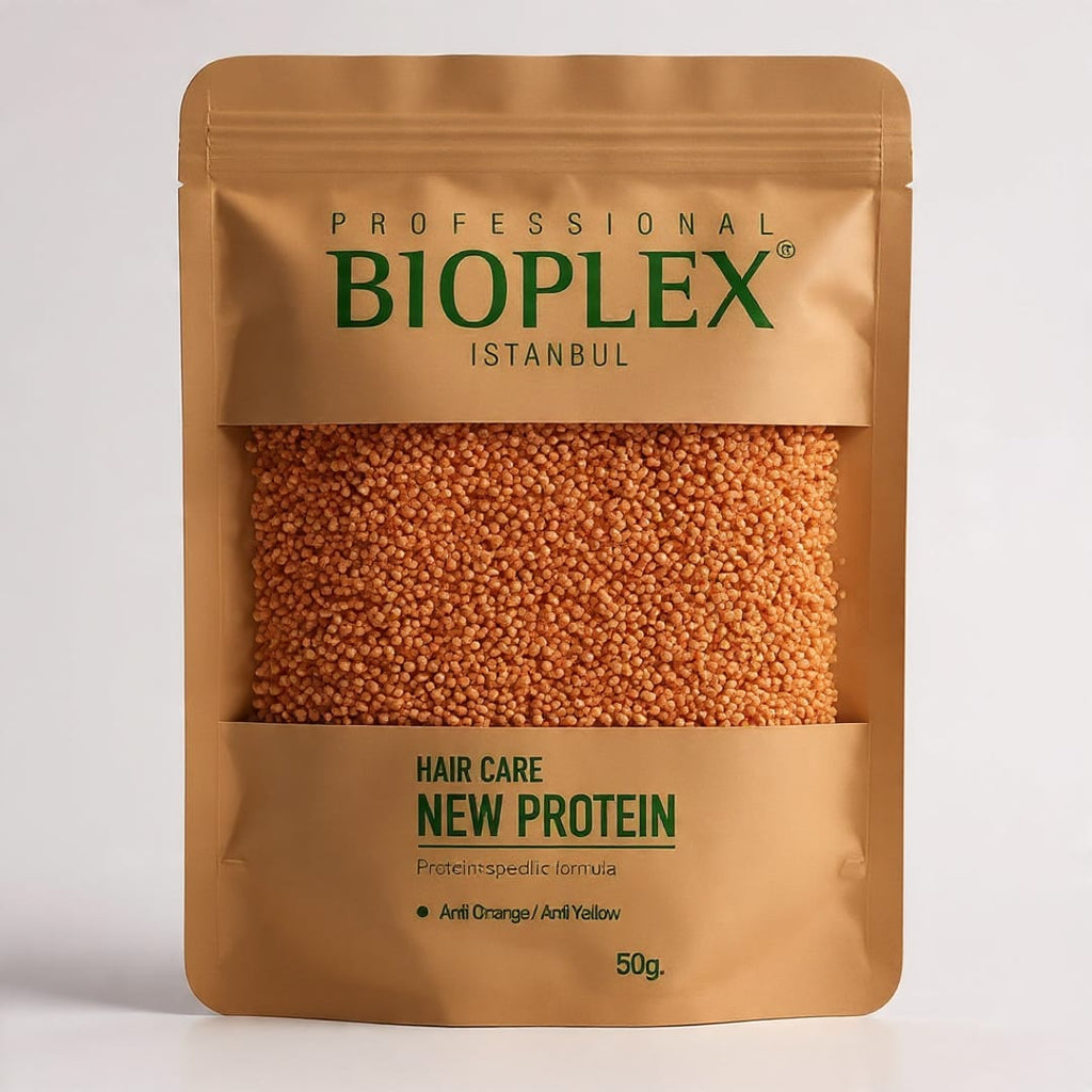 50g Bioplex Hair Protein Treatment No Damaged Hair For Bleaching and Colouring Golden Protein Balls - Create Beautiful Blonde Hair
