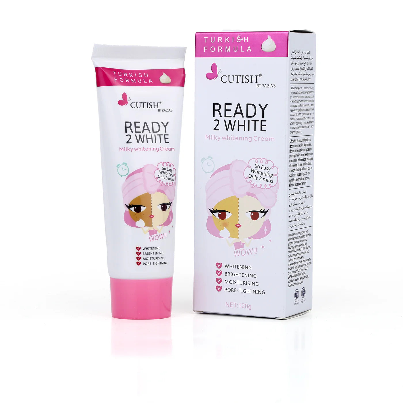 CUTISH - Ready 2 White Milky Whitening Cream