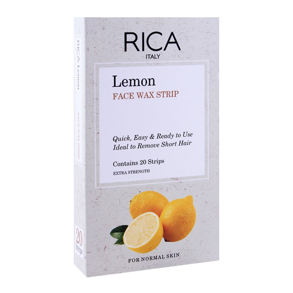 Rica - Face Wax Strips (Random Variant,20 STRIPS) product may differ from picture attached in terms of Variant only