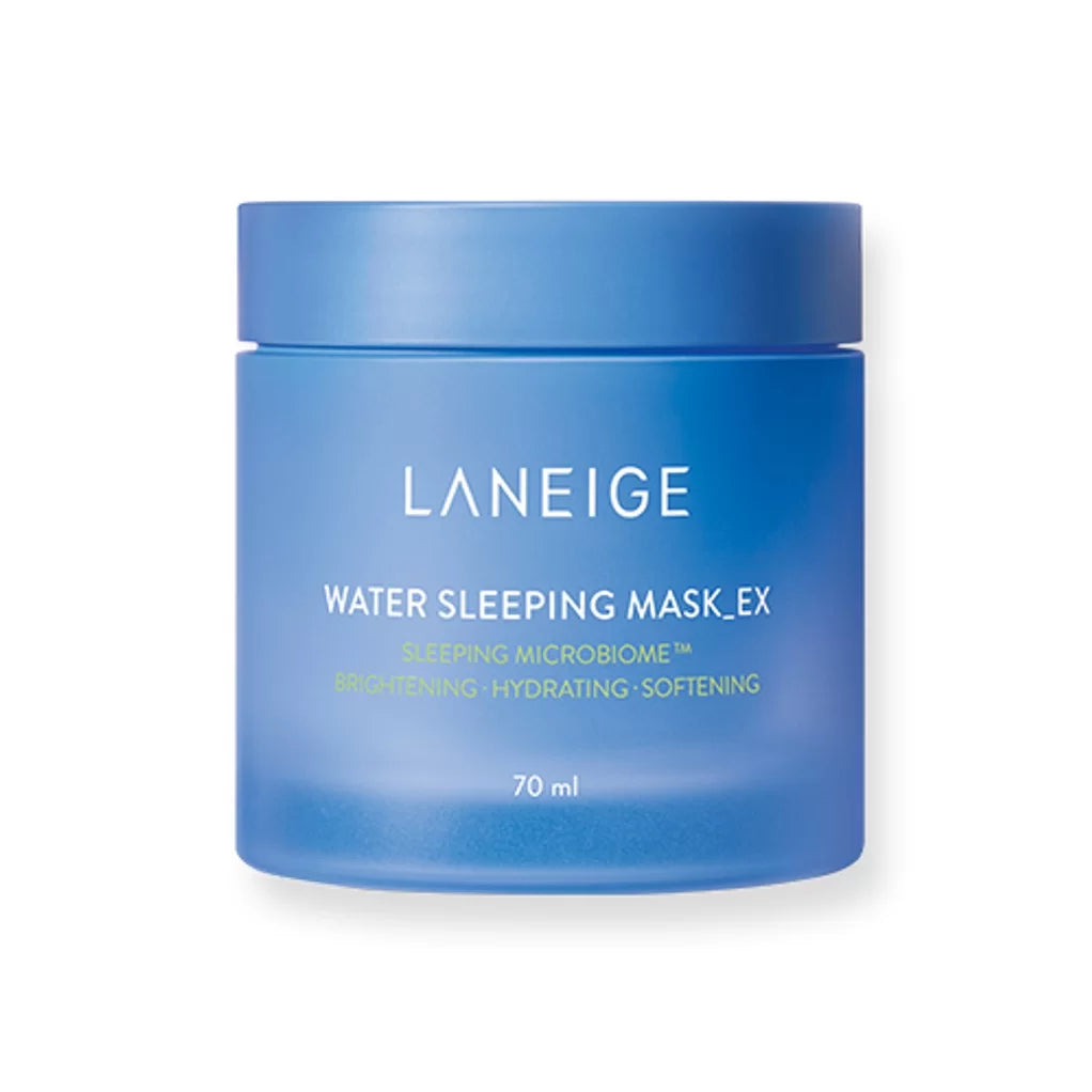 Laneige Water Sleeping Mask EX jar on a white background