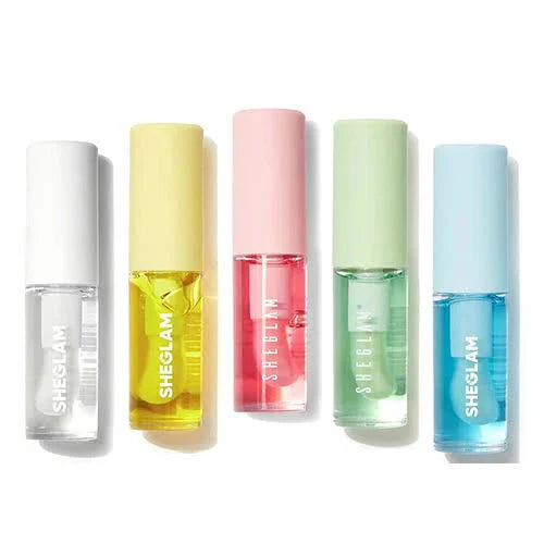 Jelly Wow Hydrating Lip Oil -5PCS Set