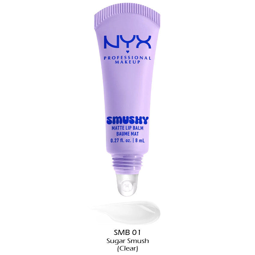 NYX - Smushy Matte Lip Balm - 01 Sugar Smush