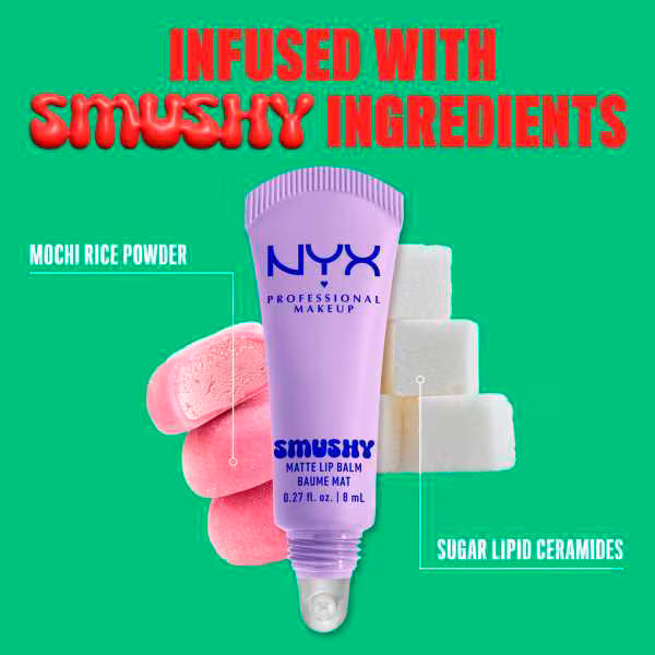NYX - Smushy Matte Lip Balm - 01 Sugar Smush