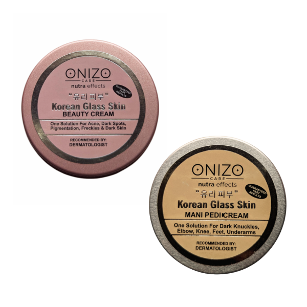 Bundle of Korean Meni Pedi and Glass Skin Beauty Cream