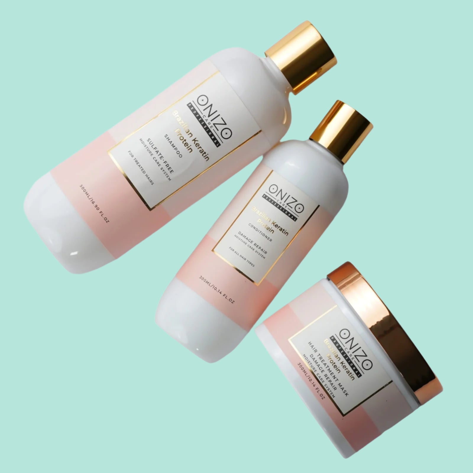 Brazilian Keratin Shampoo+Conditioner+Hair Mask