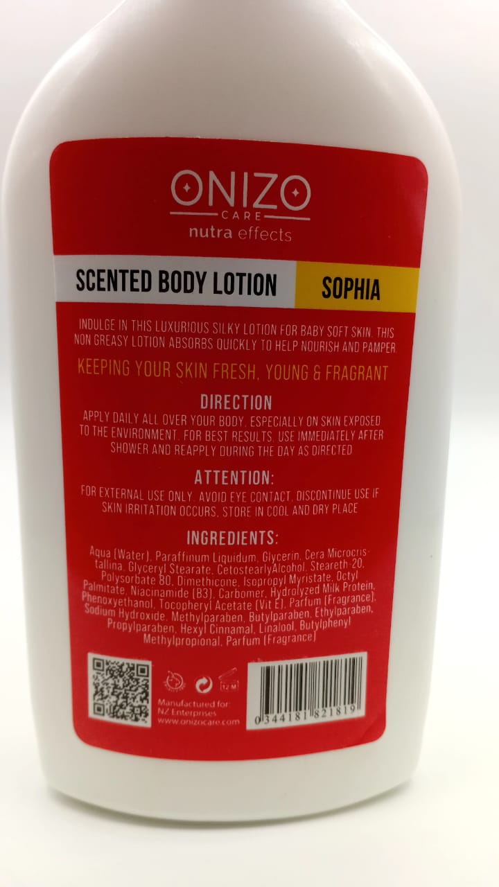 Onizo Care - Nutra Effects Skin Smoothie Scented Body Lotion (SOPHIA-300ML)