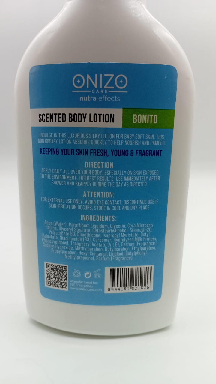 Onizo Care - Nutra Effects Skin Smoothie Scented Body Lotion (BONITO-300ML)