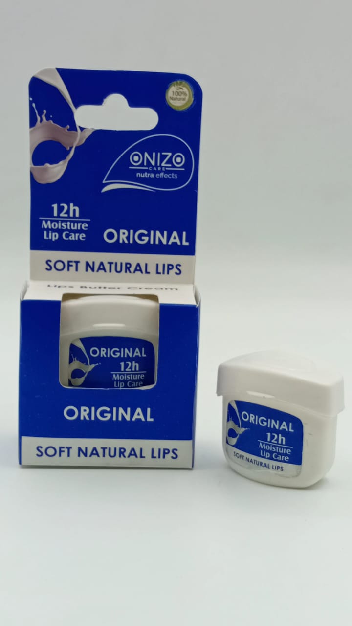 ONIZO CARE - NUTRA EFFECTS 12H MOISTURE LIP BUTTER CREAM (LIP BALM ORIGINAL - 7GMS)