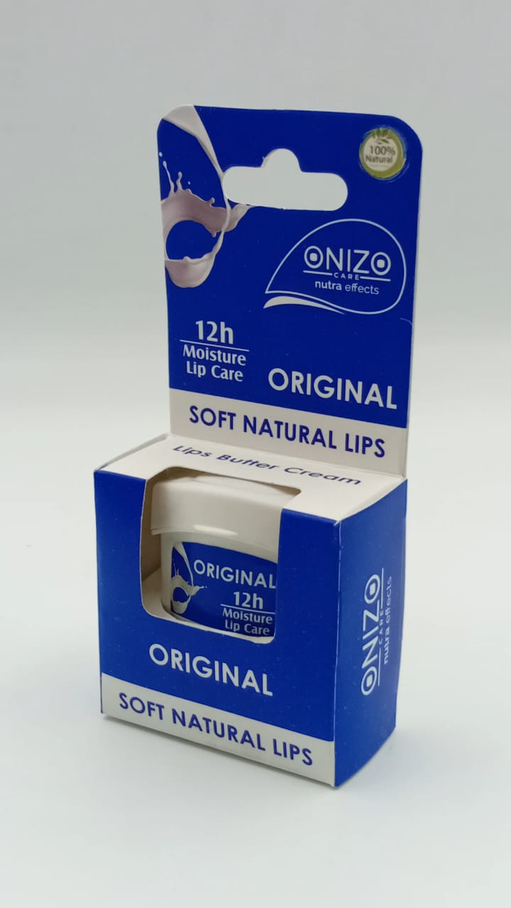 ONIZO CARE - NUTRA EFFECTS 12H MOISTURE LIP BUTTER CREAM (LIP BALM ORIGINAL - 7GMS)