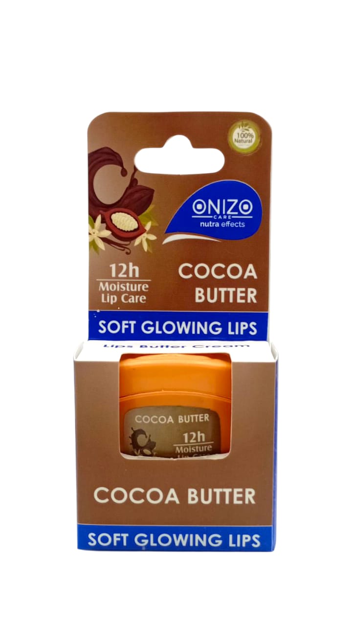 ONIZO CARE - NUTRA EFFECTS 12H MOISTURE LIP BUTTER CREAM (LIP BALM COCOA BUTTER - 7GMS)