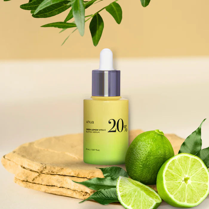 Green Lemon Vita C Blemish Serum 20%, 0.70 Fl Oz (20 G)