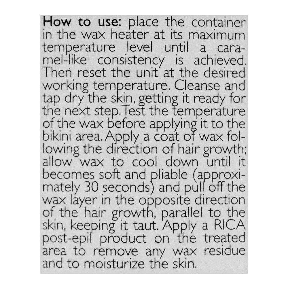 RICA - ORANGE BRAZILIAN WAX 400G